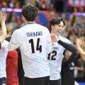 バレー男子　日本が大逆転勝利　チーム最多２３得点の宮浦「勝ち切れたというところは大きい」　０－２から３セット連取でひっくり返す