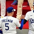 大谷翔平を何度もチラ見…不敵な「フフフ」　フリーマンの“反応”が示した「史上最高」