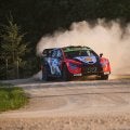 WRCエストニア：初日のSS1を終え、ヒョンデのティエリー・ヌービルがトップ、勝田貴元は1.4秒差の6番手