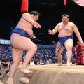 阿武剋が日体大同期の横綱大の里に完敗「完全に力負け、立ち合いうまく当たったと思ったけど」