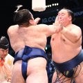 40歳玉鷲が13歳下の豪ノ山を１度も引かず力勝負で圧倒「いつもの玉鷲を見せられた」