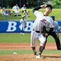 柴田・阿部快 仙台育英に2失点完投