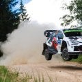 WRCエストニア：トヨタはオリバー・ソルベルグがリードを広げての首位で最終日へ