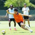 リバプールの一員として来日の遠藤航「試合ぜひ楽しんでください」