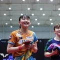 張本・大藤ペアが16連勝 結成後負けなし