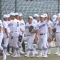 県岐阜商も白帽で暑さ対策　伝統校が続々“白帽”着用