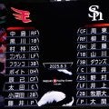 【楽天】連敗ストップかけて藤井聖が先発　４～６番は外国人選手並べる／スタメン一覧