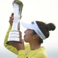 【全英女子OP】優勝の山下美夢有が新人賞争いでトップ浮上　西郷真央に続く日本勢連続受賞へ