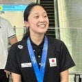成田実生　女子４００メートル個人メドレー銀メダルに「すごくうれしい」　宿舎では池江と同部屋で刺激