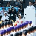 選手宣誓 多くの人々の心を打つと信じ