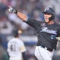 ロッテ・山口が昇格即１号先制３ラン「きょう１日に懸けてきた」試合前は「見返しにきたつもり、結果を出すしかない」言葉通りの一発