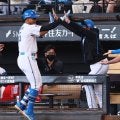 ２ランスクイズの日本ハム・万波「人生初」のスクイズ成功に笑顔「こんな気持ちになるんだ。気持ち良さは初めて体感」