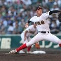 【甲子園】創成館・森下翔太「涼しくて投げやすかった」史上初ナイター開幕戦で投打二刀流の活躍