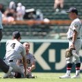 【甲子園】午前８時試合開始でも暑さの影響大　仙台育英が試合終盤に足つる選手相次ぐ