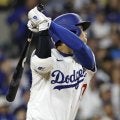 ドジャース・大谷翔平　５試合連続安打　元巨人のマイコラスから打球速度１７４キロの二塁打→フリーマンの犠飛で先制の生還、マンシーも復帰後初アーチ