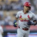 カージナルス屈指の若手有望株、ベッツと塁上でドキドキ対面　NHK解説「憧れでしょうからね」