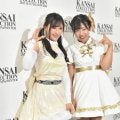 どこのアイドル？！美女ゴルファーが関コレ登場→アイドルとコラボでキレッキレダンス、会場沸く