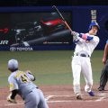 【中日】上林誠知外12号ソロ　阪神村上に1２の６、２発、３打点「たまたまタイミングが合う」