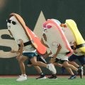 【巨人】「すしレース」アナゴが気合のロケットスタートに成功、今季17勝目　後続引き離す