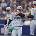 阪神・伊原が４回ＫＯ…プロ入りワースト５失点　中日・金丸とドラ１対決で先にマウンドを降りる