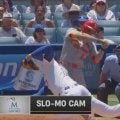 なんだこれは…？ 大谷翔平、急激に伸び上がる“火の玉ストレート”「威力が増してる」ヌートバーが豪快な“マン振り三振”「悪夢すぎる」