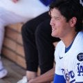 大谷翔平が「なんか言ったな」　真顔で“睨み合い”→直後に爆笑…まさかの交流にX注目