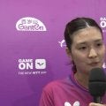 【インタビュー】橋本帆乃香「今まで出れなかった大会に出れてチャンスが巡ってきている。今の調子で頑張りたい」【卓球 WTT横浜】