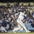 大谷翔平　日本人選手初！３年連続４０号　センターへ会心「いい眺めだった」昨季以上５５本ペース
