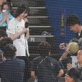【ロッテ】公開プロポーズに球場どよめき　カップルインタビューで男性が「結婚してください」