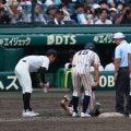 【甲子園】東大阪大柏原が初戦敗退　反撃のノロシ上げた藤原颯大が負傷交代、主将に続き無念
