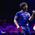 エース張本智和が世界王者撃破の『秘策』を明かす「武器のチキータ」を封印し歴史的V【卓球 WTT横浜】