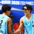 「二刀流」水町泰杜がビーチバレーで感じる成長　海外勢の試合からも吸収して「もっと強くなりたい」