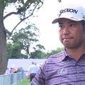 松山英樹「状態は変わらずいい方向に向かっている」　プレーオフ第2戦へ意気込み