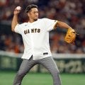 昨年限りで引退した巨人OBが始球式