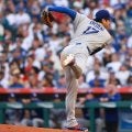 大谷翔平、12試合連続安打＆力投の80球7奪三振　ドジャースは2戦連続逆転負けの4連敗で首位陥落