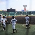 【甲子園】不戦勝の津田学園が校歌熱唱で甲子園練習締め！佐川監督「歌ってリセット」次は横浜戦