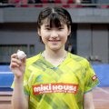 村松心菜、Ｕ１３女子で初Ｖ　松島美空との激闘制す「最後まで挑戦する気持ちで戦えた」…卓球全日本カデット