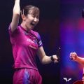 早田ひな、世界21位の難敵にフルゲーム逆転勝ちで2回戦進出　松島輝空は2大会連続の快進撃へ“日韓対決”に圧勝【WTTチャンピオンズ・フランクフルト】