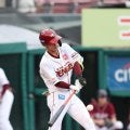 【楽天】４年目の吉野創士が先制適時三塁打「日本とは違った緊張感」台湾で韓国KTウィズと対戦