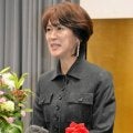 有森裕子さん「来年還暦ですが輝いていきたい」岡山市市民栄誉賞授与