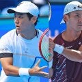  西岡良仁と島袋将、錦織圭を抜く 