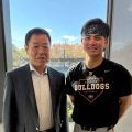 【オリックス】ドラフト６位ジョージア大の石川ケニーに指名あいさつ「人生で最も光栄な出来事の１つ」