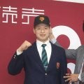 【巨人】「浦学のジャッジ」ドラ６藤井健翔が仮契約　背番号も同じ99に「１日も早く軸に」