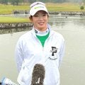 原英莉花「心は燃えています」　今季国内２戦目は河本結、佐久間朱莉と初日同組