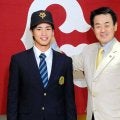 巨人　ドラ３山城と仮契約「１年目は１軍定着、長年やっていける選手に」興南高先輩のオリックス宮城を尊敬「いろいろ聞いてみたい」