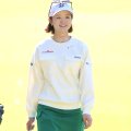川崎春花「少しずついいショットが」１０位で３戦ぶり決勝進出　高校以来のボブスタイル