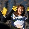 フィギュア坂本花織が神戸マラソンランナーを激励「頑張っている人を見るとパワーをもらえる」現役引退後の出走にも意欲