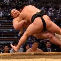 炎鵬、元高校横綱を寄り倒し　勝ち越し王手にも「１日１日の積み重ねの結果」と浮かれず