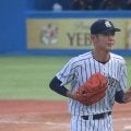 九州国際大付 1年生左腕が神宮デビュー