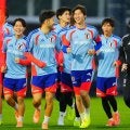【日本代表】鎌田大地が合流、初めて26人での全体練習　ガーナ戦前は別メニュー調整